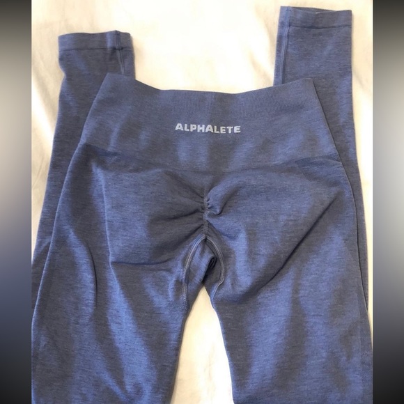 OG Alphalete amplify leggings in French blue - Picture 3 of 16